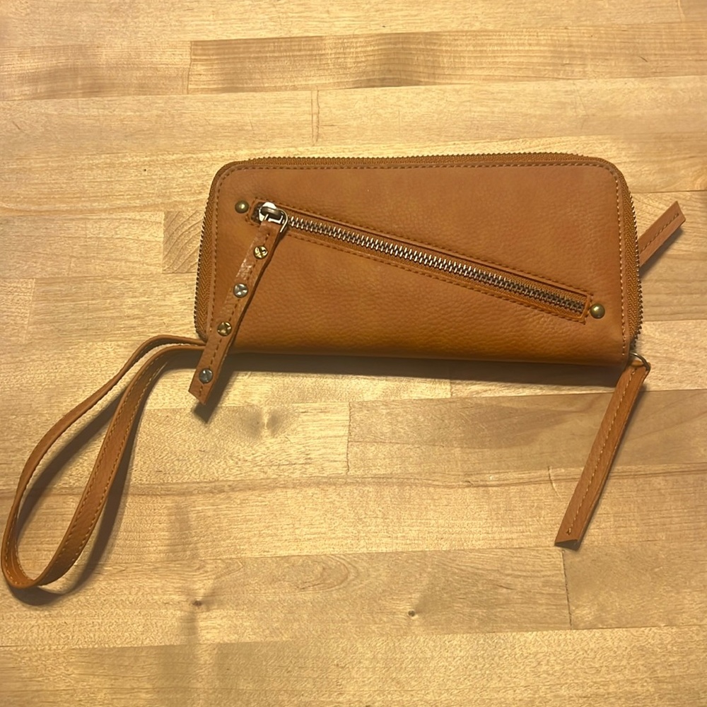 NWOT Free People Distressed Vegan Wallet